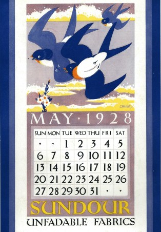 Sundour Calendar May 1928 2